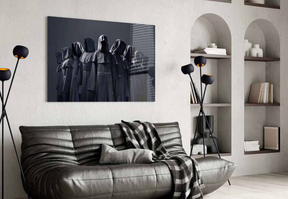Soyut Sanat Cam Tablo