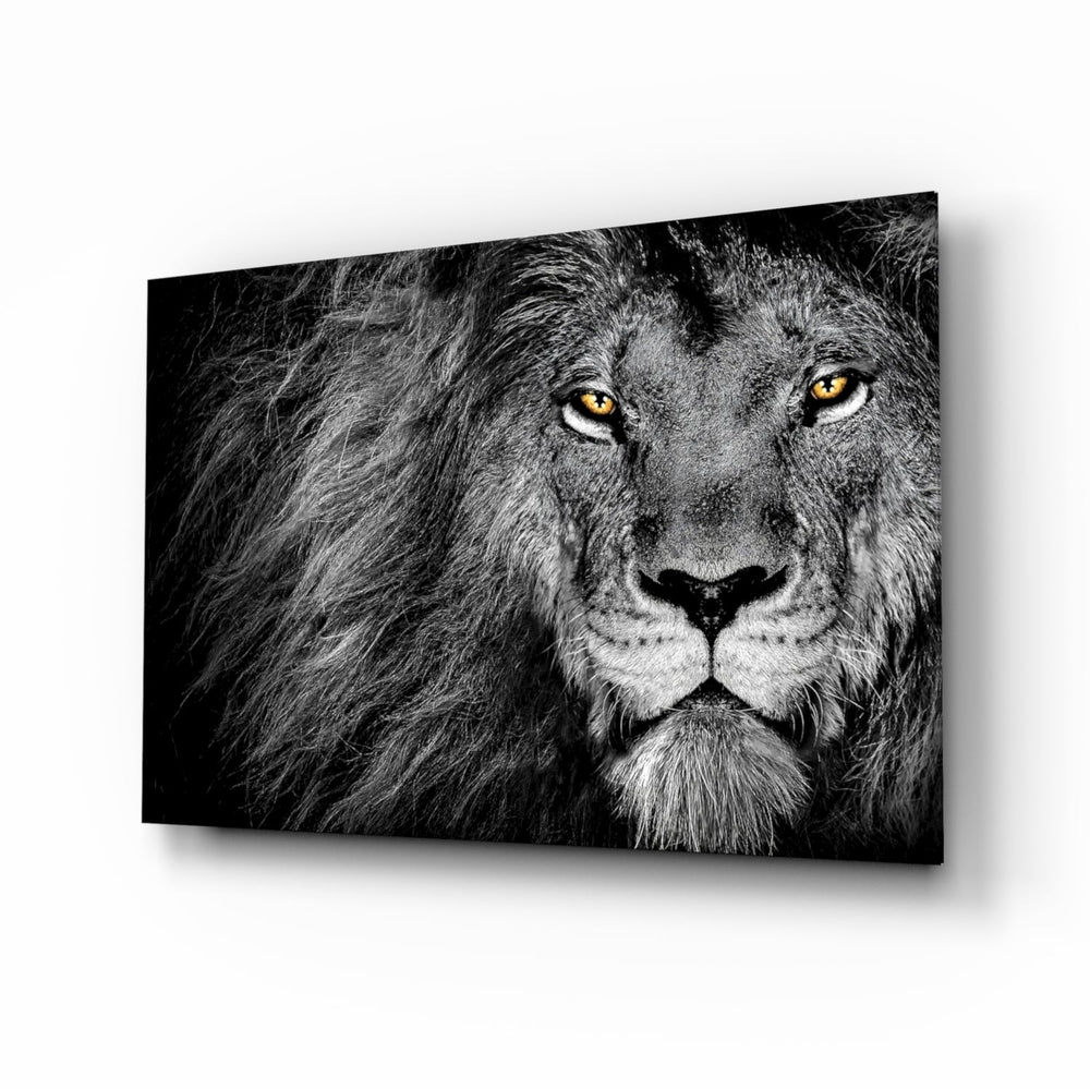 Aslan Cam Tablo