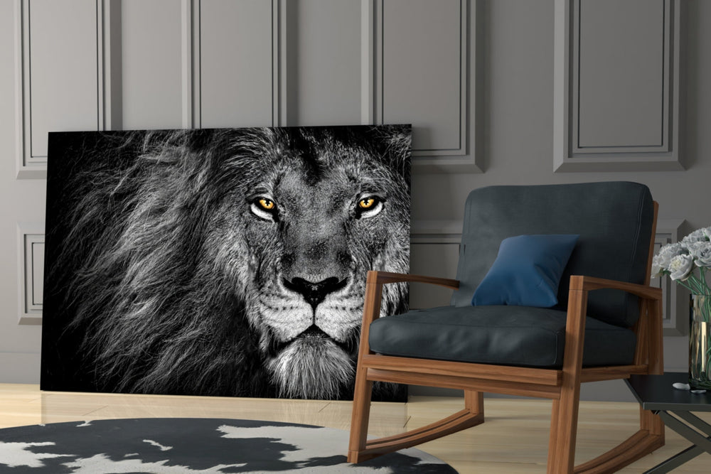 Aslan Cam Tablo