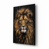 Aslan Cam Tablo