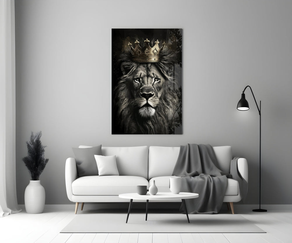 Aslan Kral Cam Tablo