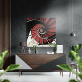 Sarmal Fırçalı Metalik Alu-Dibond.