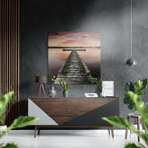 İskele Fırçalı Metalik Alu-Dibond.