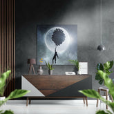 Yukarı Fırçalı Metalik Alu-Dibond.