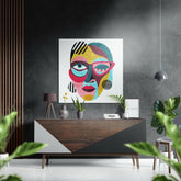 Picasso Style Fırçalı Metalik Alu-Dibond.