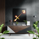 Yay Burcu Fırçalı Metalik Alu-Dibond.