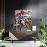 Picasso Style Fırçalı Metalik Alu-Dibond.