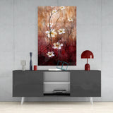 Papatyalar Cam Tablo.