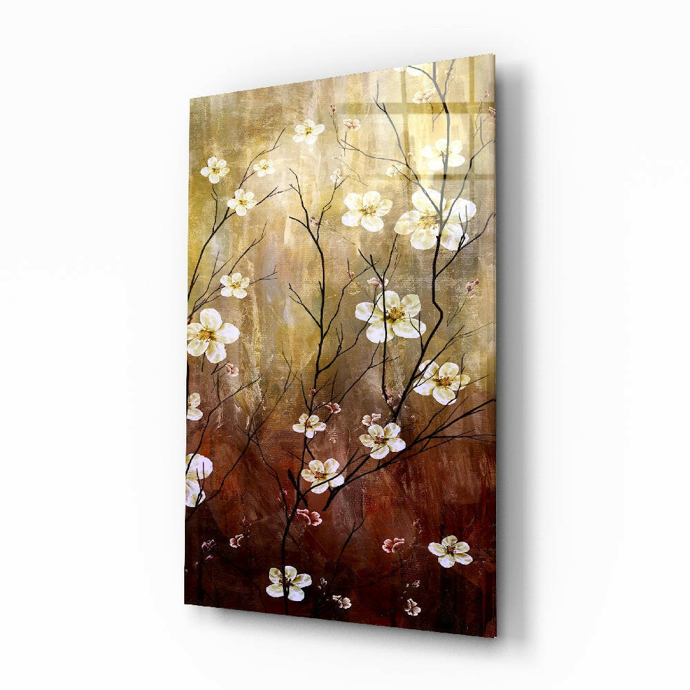 Papatyalar Cam Tablo.