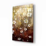 Papatyalar Cam Tablo.