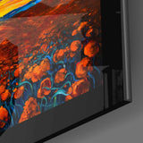 Gelincik Tarlası Cam Tablo.