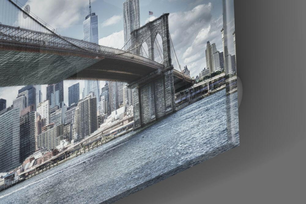 Brooklyn Köprüsü Cam Tablo.