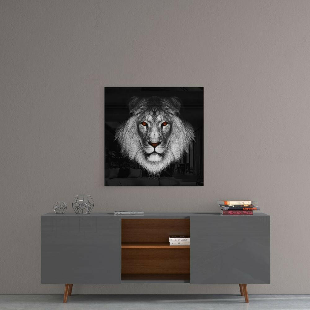 Aslan Cam Tablo.