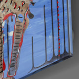 Yıldız Savaşları Soyut Cam Tablo.