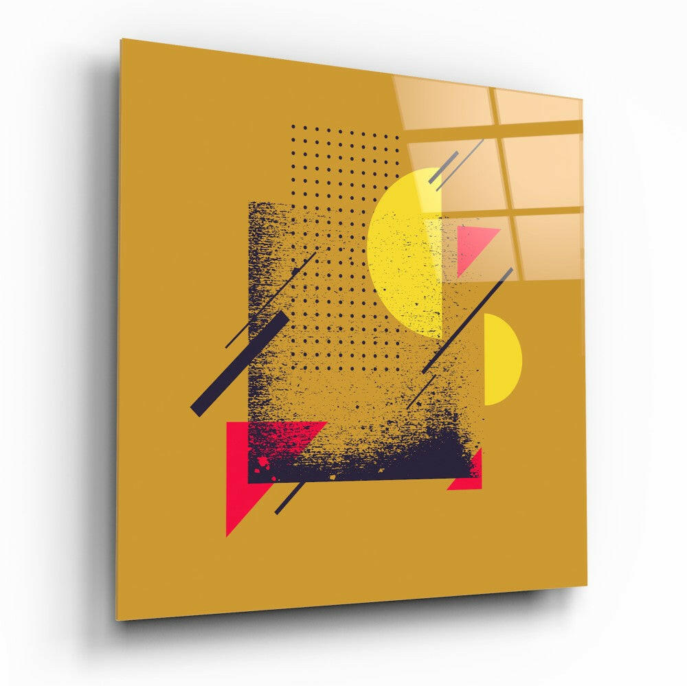 Ay Bölümü Cam Tablo.