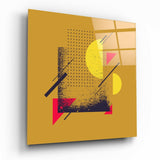 Ay Bölümü Cam Tablo.