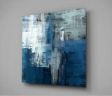 Mavi Dokunuş Cam Tablo.