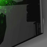 Yeşil Elma Cam Tablo.