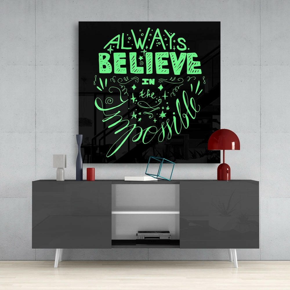 “Always Believe in the Impossible” Cam Tablo.