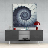 Sonsuz Merdiven Cam Tablo.