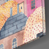 Şirin Evler Cam Tablo.