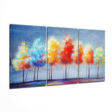 Rüya Ağaçlar Mega Cam Tablo.