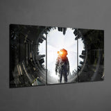 Yıldızlararası - Interstellar Mega Cam Tablo.