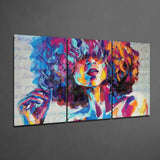 Kıvırcık Mega Cam Tablo.