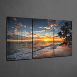 Günbatımı Mega Cam Tablo.