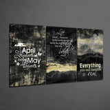 İlham Verici Mega Cam Tablo.