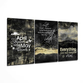 İlham Verici Mega Cam Tablo.