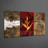 İlham Verici Mega Cam Tablo.