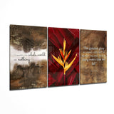 İlham Verici Mega Cam Tablo.