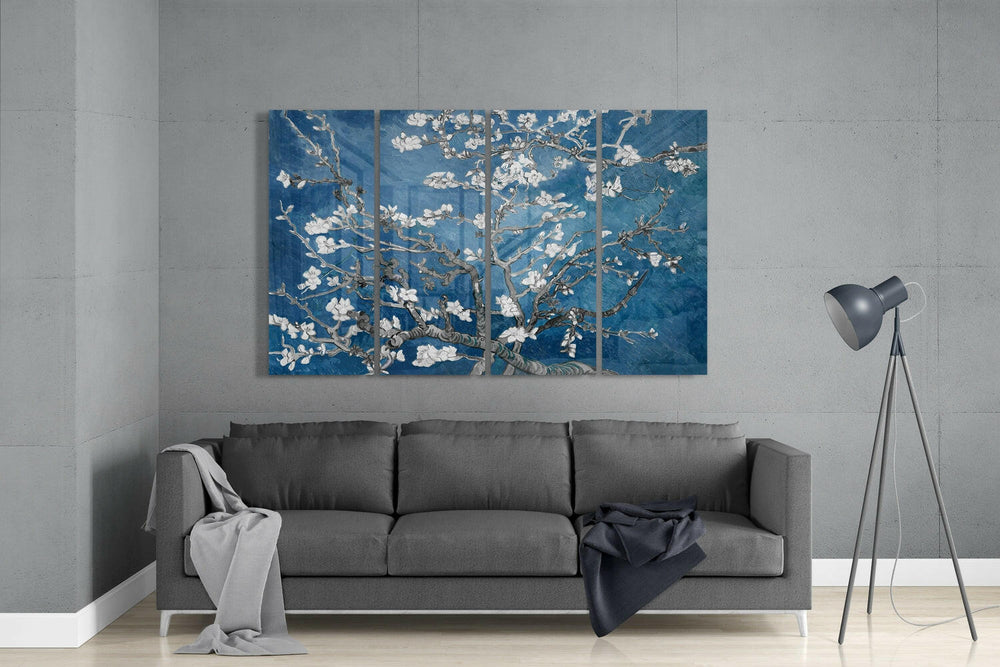 Sakura 4 Parça Mega Cam Tablo | 150x92 cm.