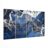 Mermer 4 Parça Mega Cam Tablo | 150x92 cm.