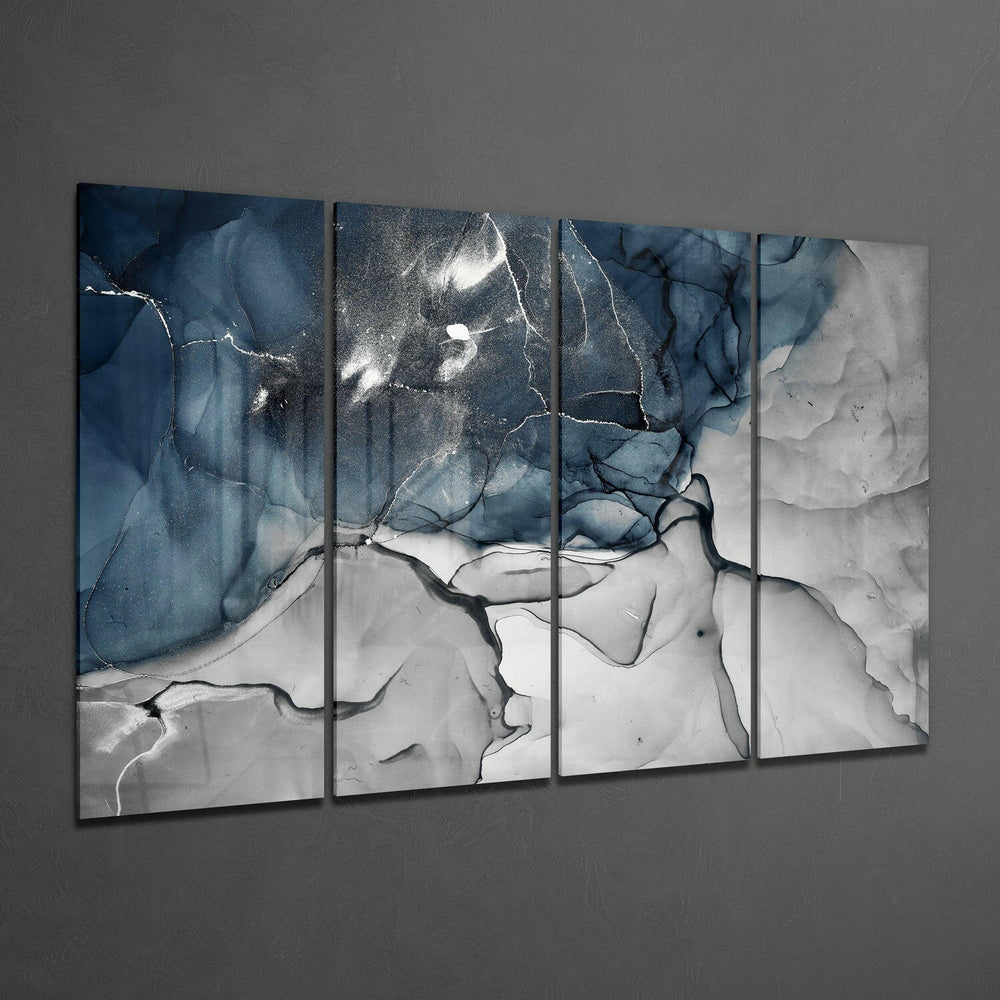 Mermer 4 Parça Mega Cam Tablo | 150x92 cm.