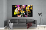 Müziği Hisset 4 Parça Mega Cam Tablo | 150x92 cm.