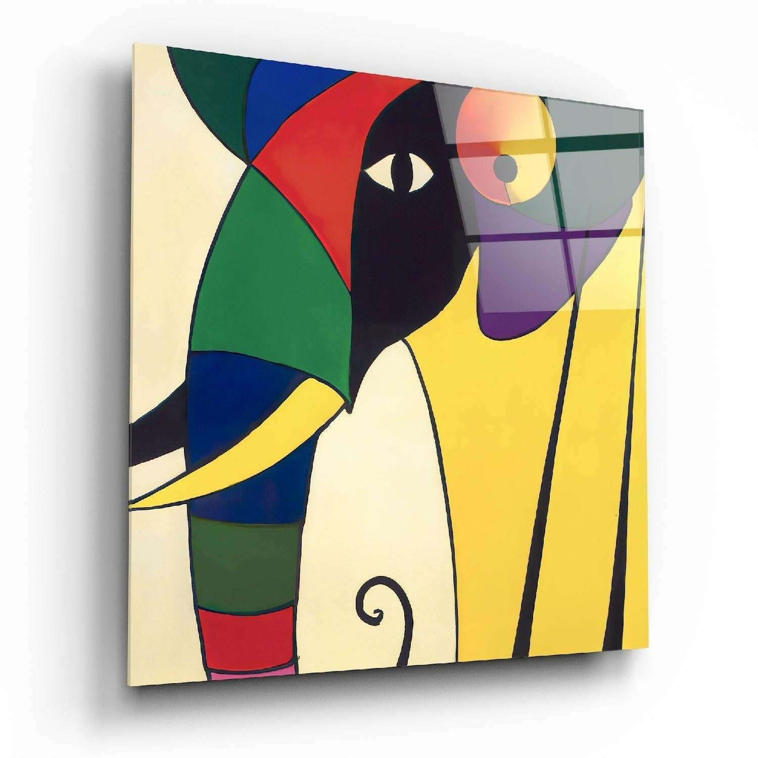 Vasili Kandinski Cam Tablo || Tasarımcı Koleksiyonu.