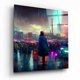 Şehre Karşı Cam Tablo || Tasarımcı Koleksiyonu.