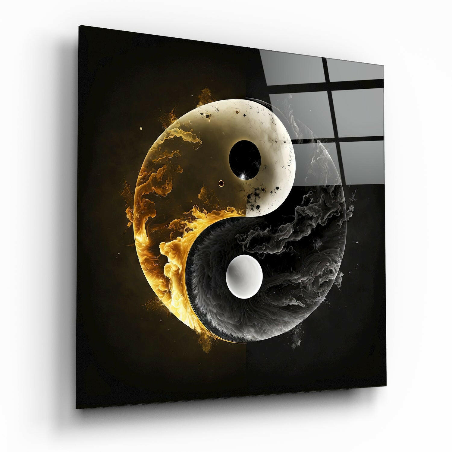 Ying&Yang Cam Tablo || Tasarımcı Koleksiyonu.