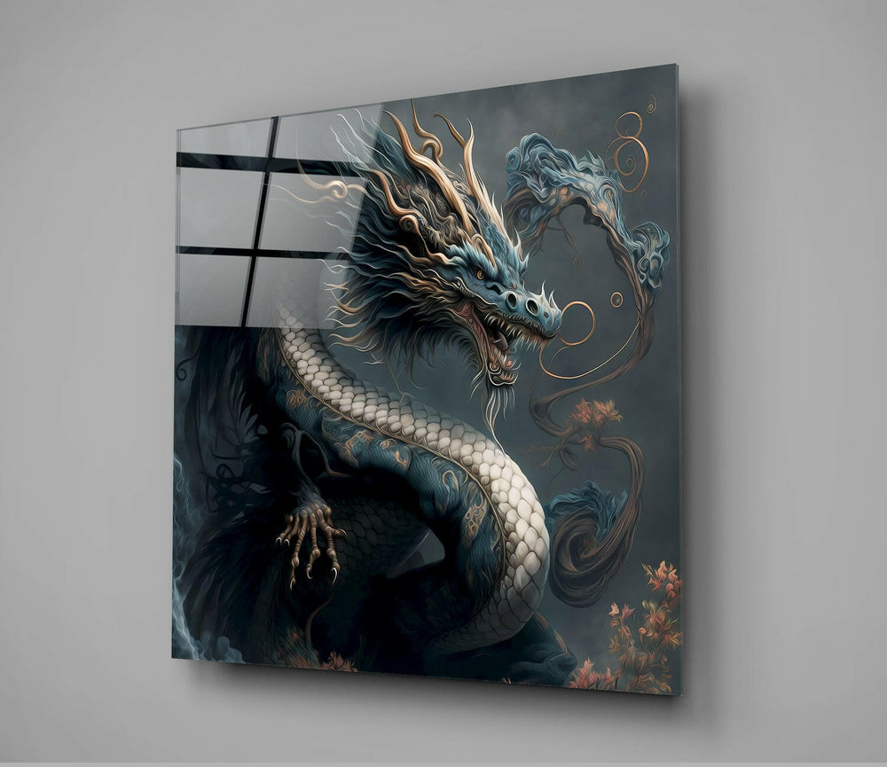 Ejderha Kükremesi Cam Tablo || Tasarımcı Koleksiyonu.