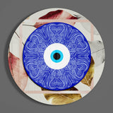 Nazar Boncuğu Cam Tablo.