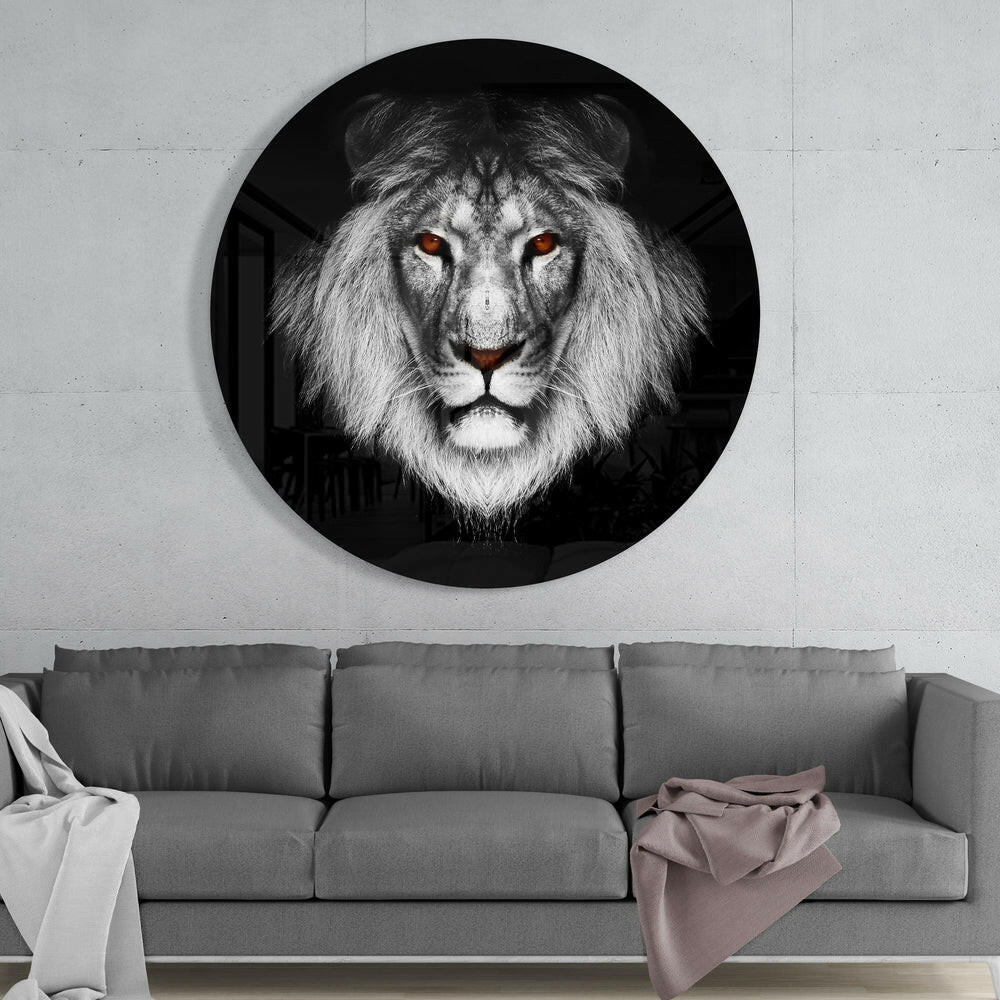 Aslan Cam Tablo.