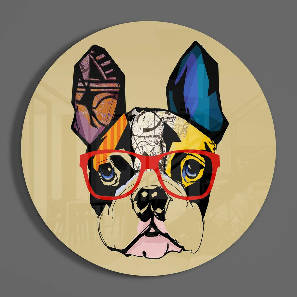 Köpek Cam Tablo.