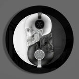 Siyah ve Beyaz Cam Tablo.