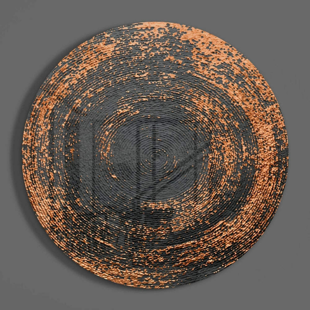 Soyut Döngü Cam Tablo.
