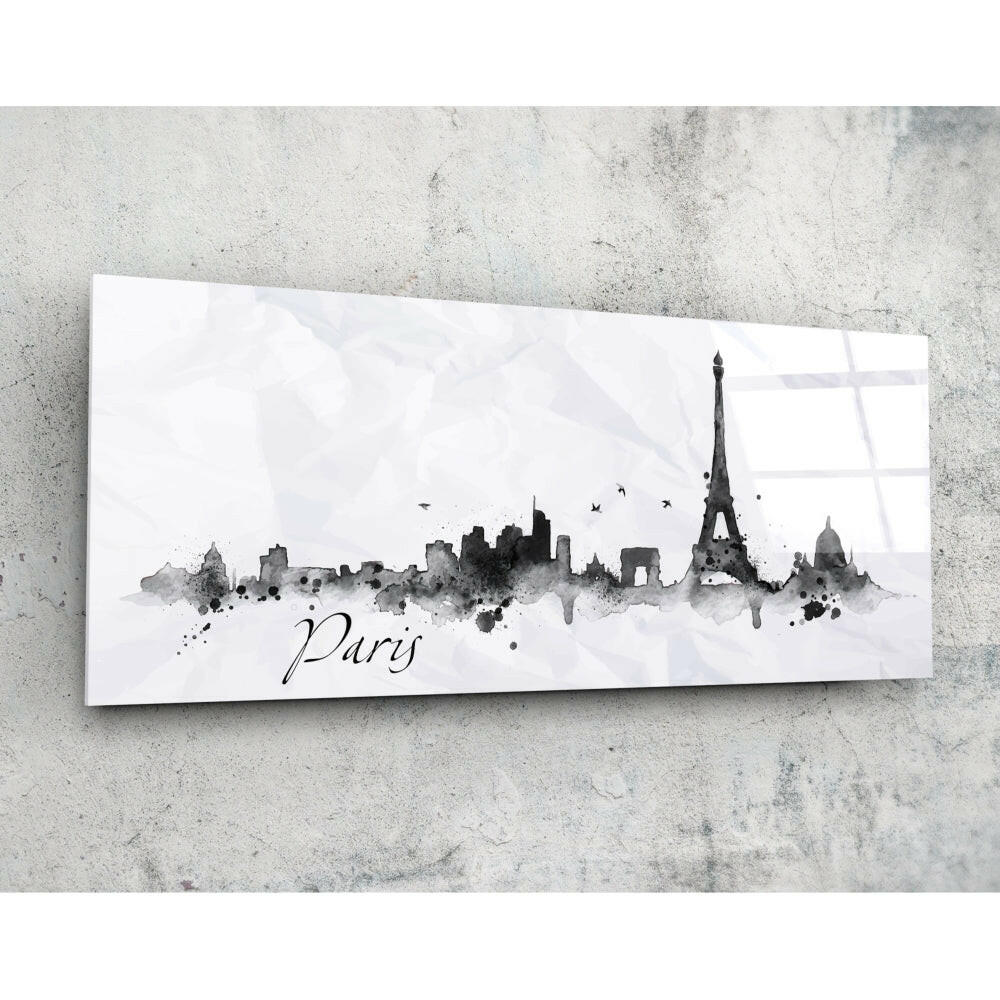 Paris 92x36cm Cam Tablo.