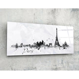 Paris 92x36cm Cam Tablo.