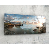 Sahil 92x36cm Cam Tablo.