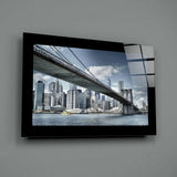 Brooklyn Köprüsü Cam Tablo.